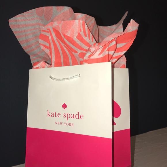 NWOT Kate Spade Green and White Wallet w/ bag - Picture 7 of 7